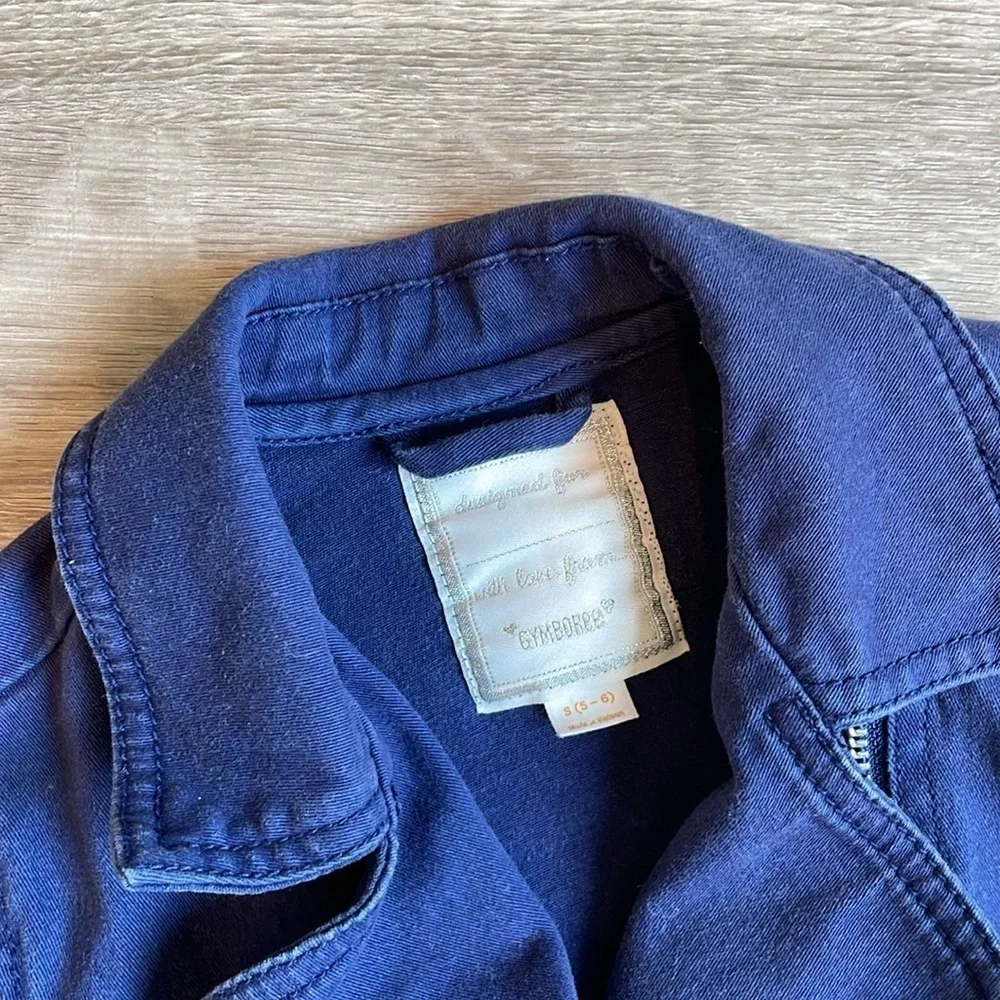 Gymboree navy blue little girls jacket